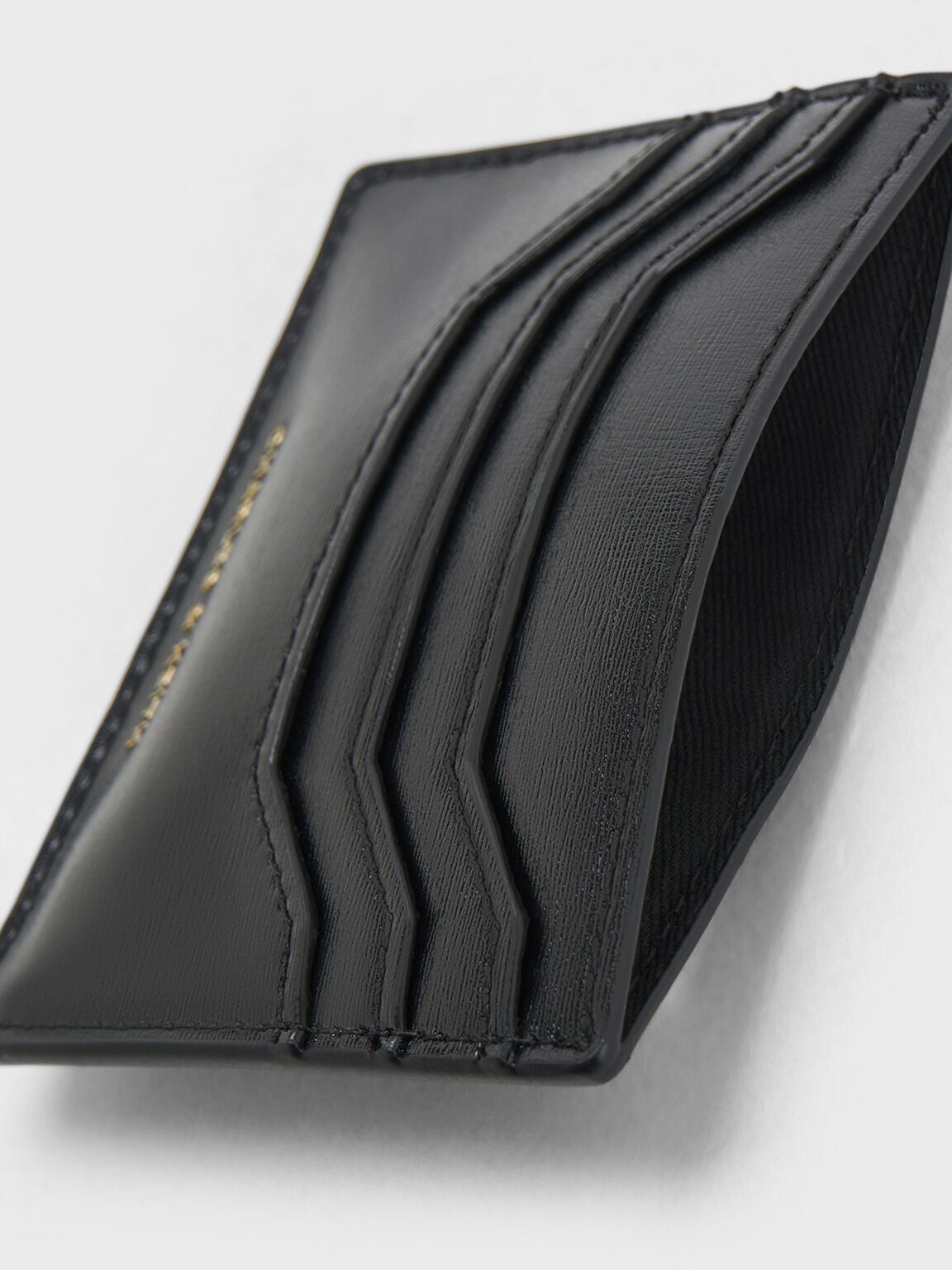 CHARLES & KEITH Essential / Carli Multi-Slot Card Holder - Black