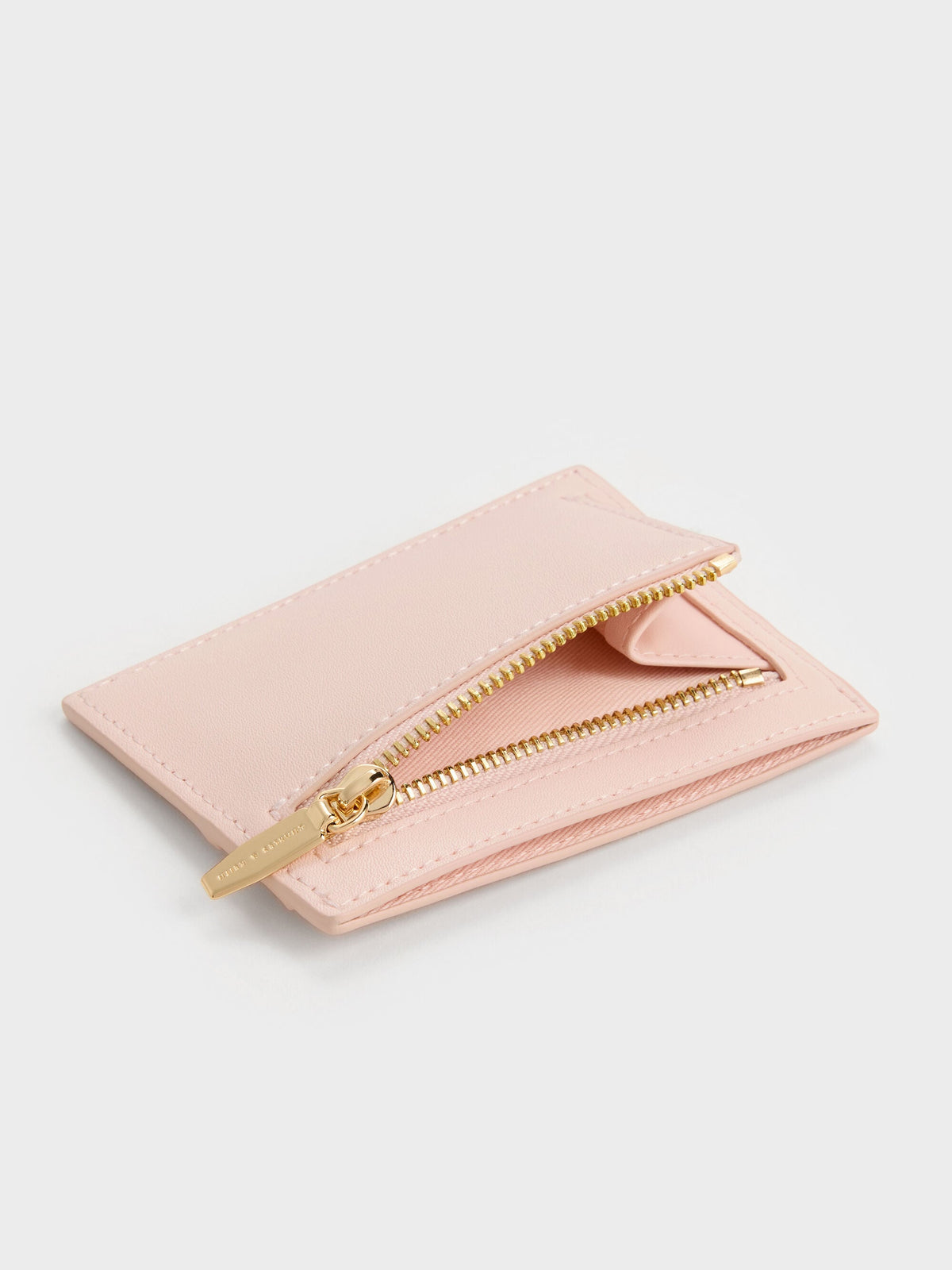 CHARLES & KEITH Essential / Carli Multi-Slot Card Holder - Soft Pink