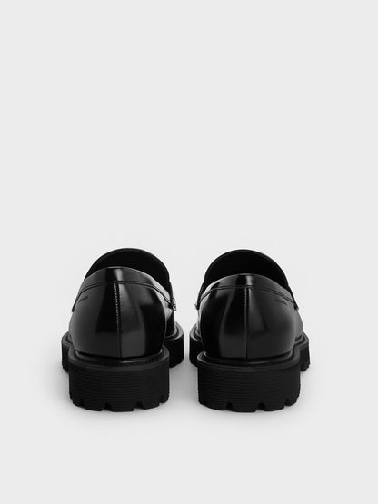 CHARLES & KEITH Top Pick / Kaiya Penny Loafers - Black Box