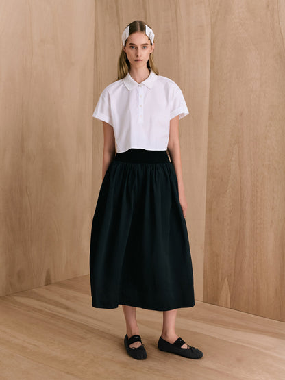 CHARLES & KEITH Special Offer / Winona Felt Mary Jane Flats - Black Textured