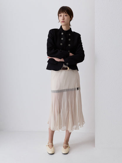 CHARLES & KEITH Recommended / Marie Pearl Mary Jane Flats - Cream