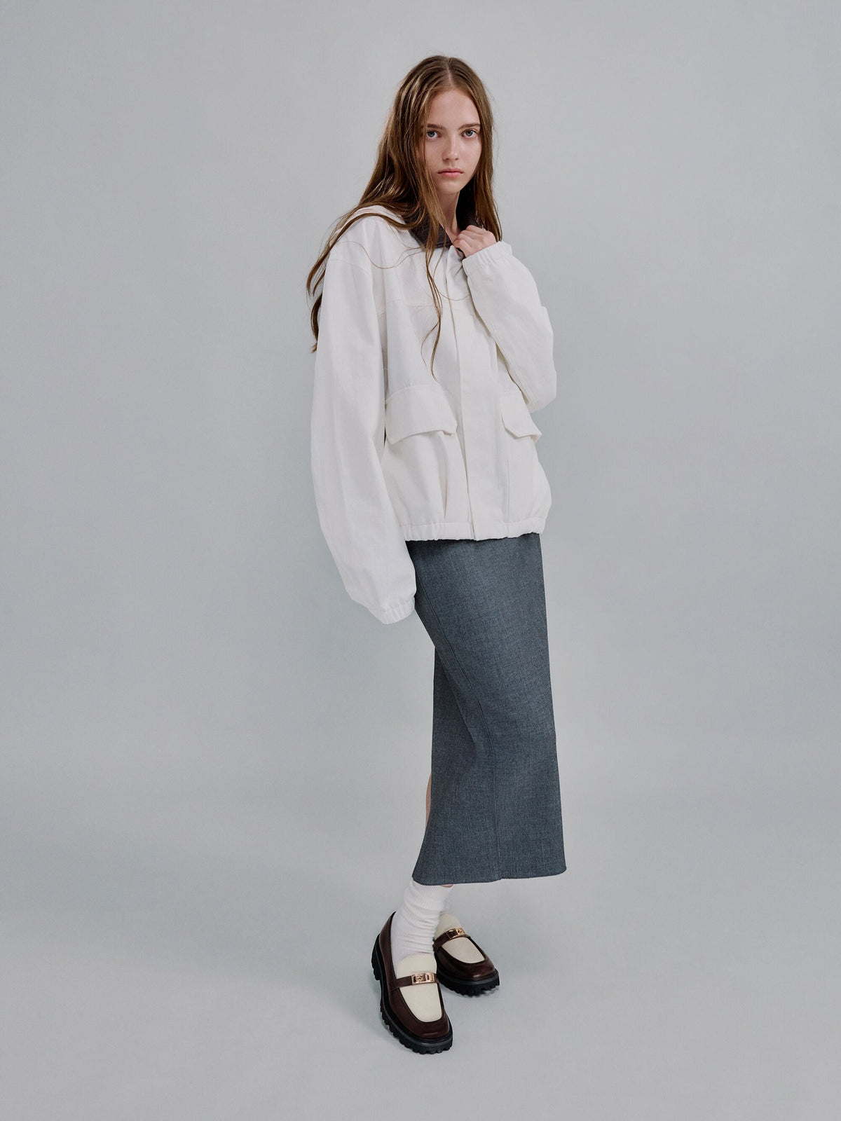 CHARLES & KEITH Trending / Lando Canvas Platform Loafers - Multi