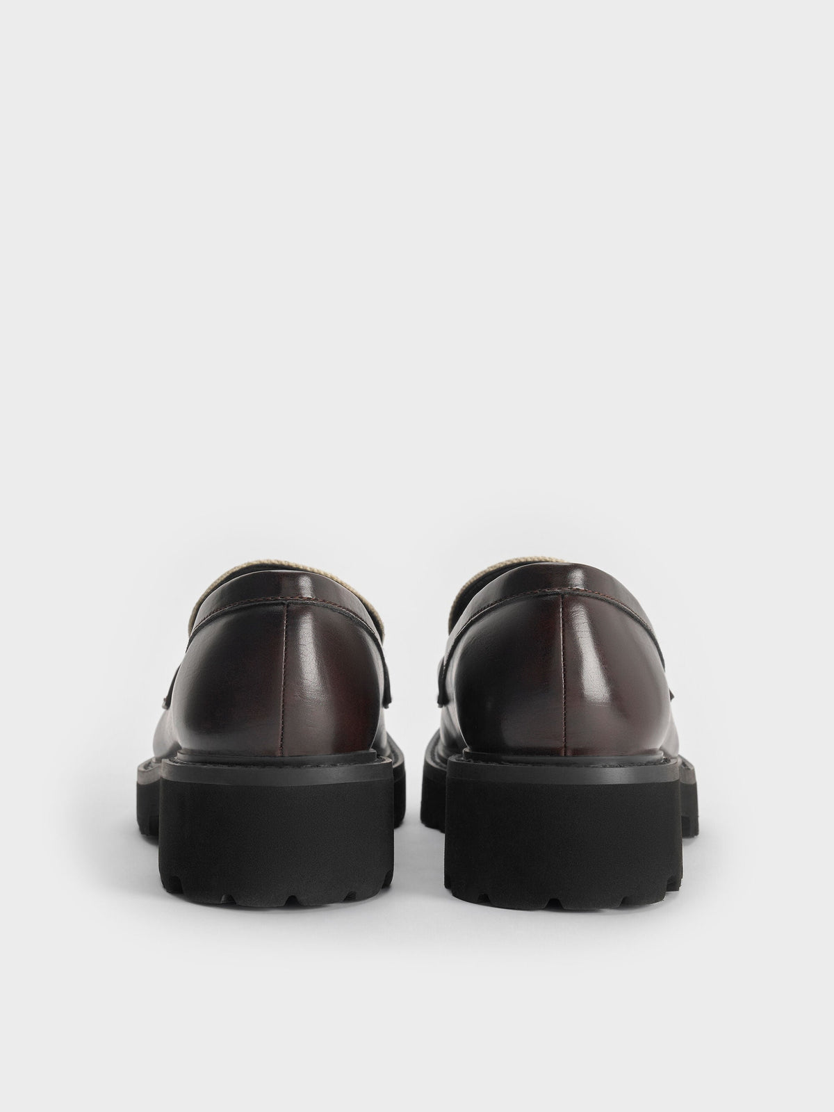 CHARLES & KEITH Trending / Lando Canvas Platform Loafers - Multi