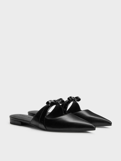 CHARLES & KEITH Best Price / Kaleen Pointed Mules - Black