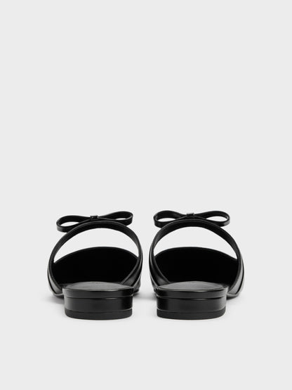 CHARLES & KEITH Best Price / Kaleen Pointed Mules - Black
