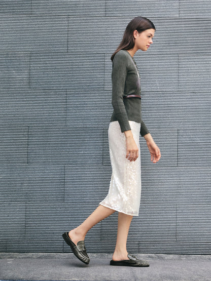 CHARLES & KEITH Special Offer / Dylan Penny Loafer Mules - Grey