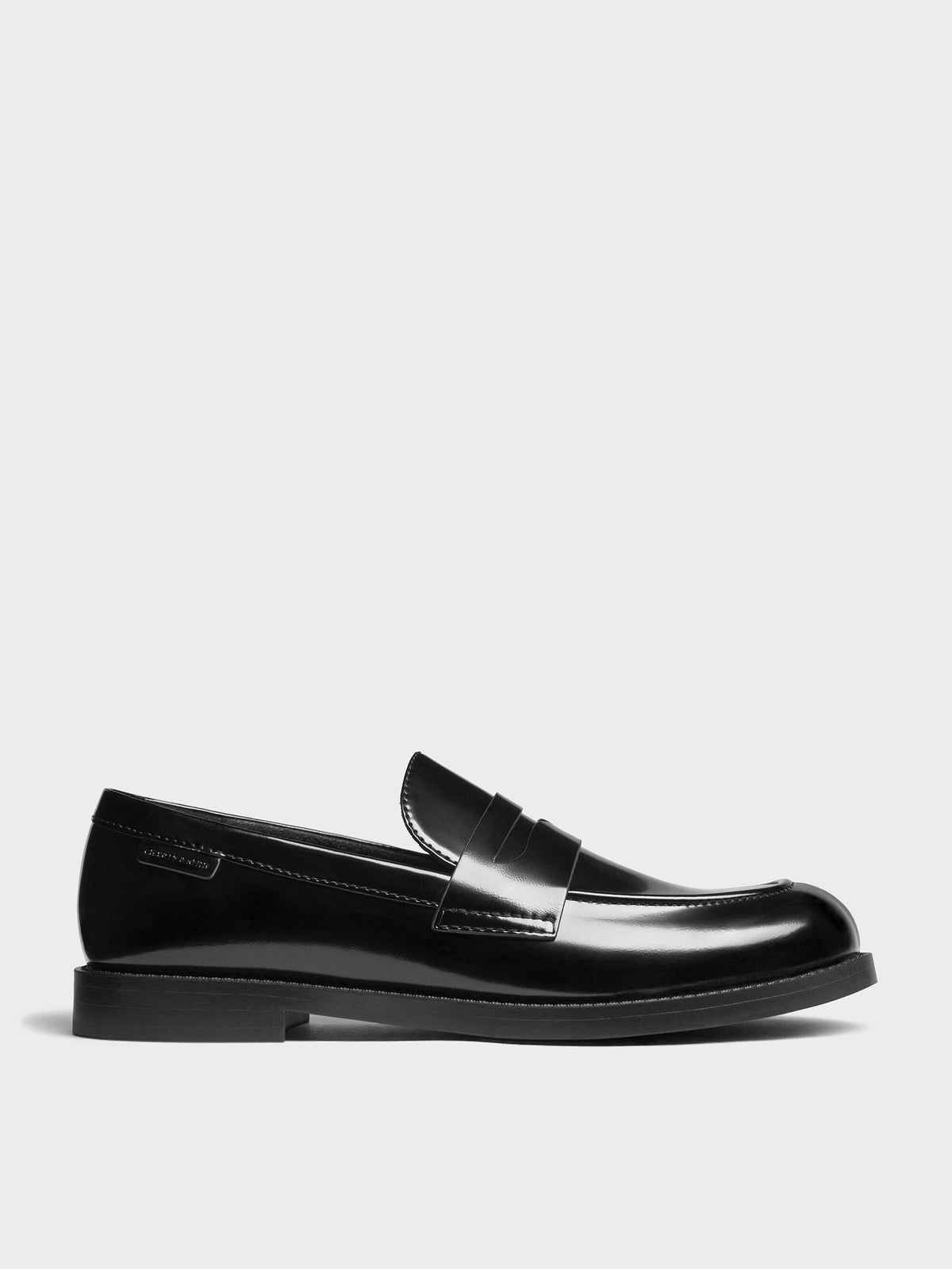CHARLES & KEITH Smart Buy / Arven Penny Loafers - Black Box