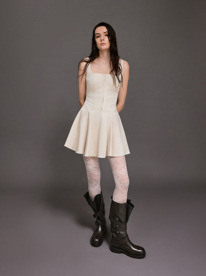 CHARLES & KEITH Special Offer / Double-Strap Knee-High Boots - Dark Brown