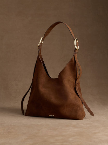 CHARLES & KEITH Deals / Aislin Hobo Bag - Pecan Brown