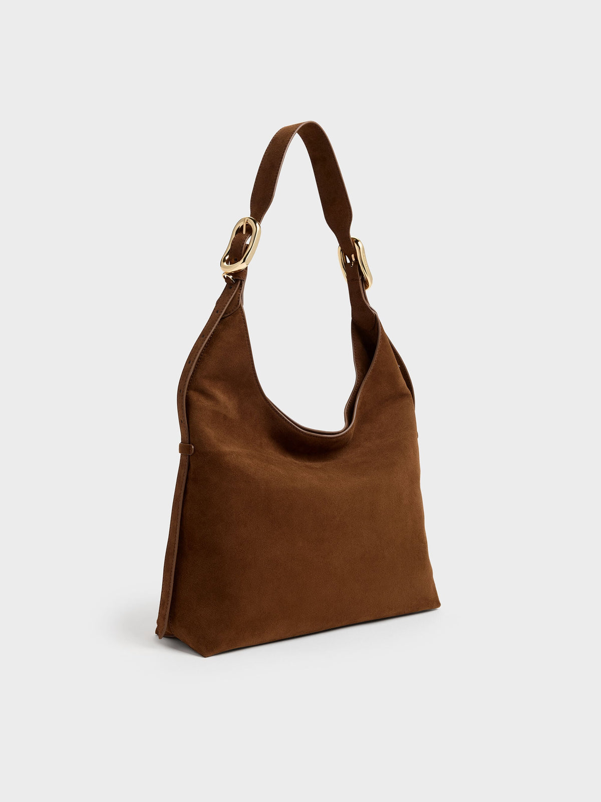 CHARLES & KEITH Deals / Aislin Hobo Bag - Pecan Brown
