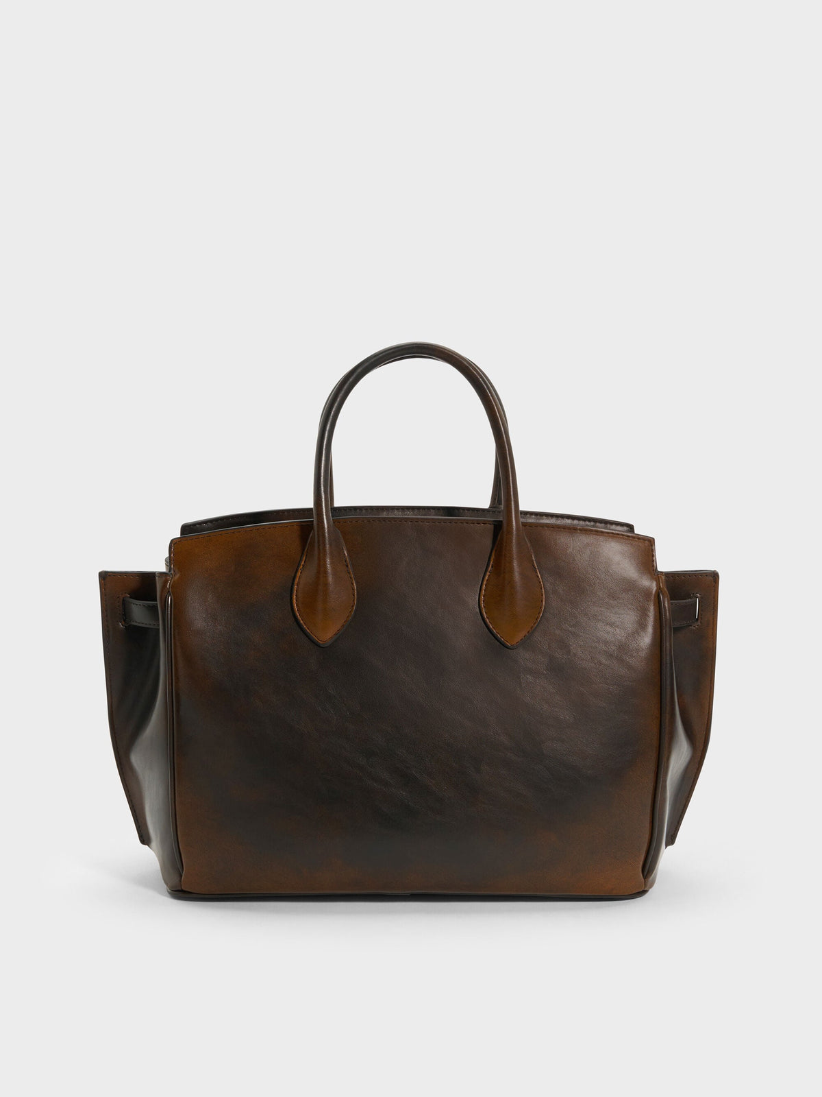 CHARLES & KEITH Signature / Large Ginevra Tote Bag - Brown
