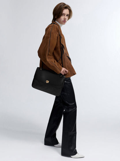 CHARLES & KEITH Special Offer / Connie Quilted Shoulder Bag - Black