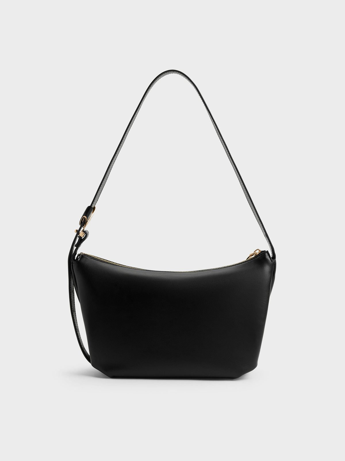 CHARLES & KEITH Top Pick / Zephyr Hobo Bag - Black