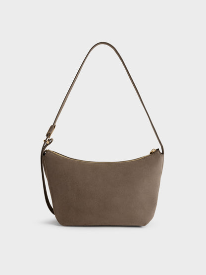 CHARLES & KEITH Value / Zephyr Hobo Bag - Stone Grey