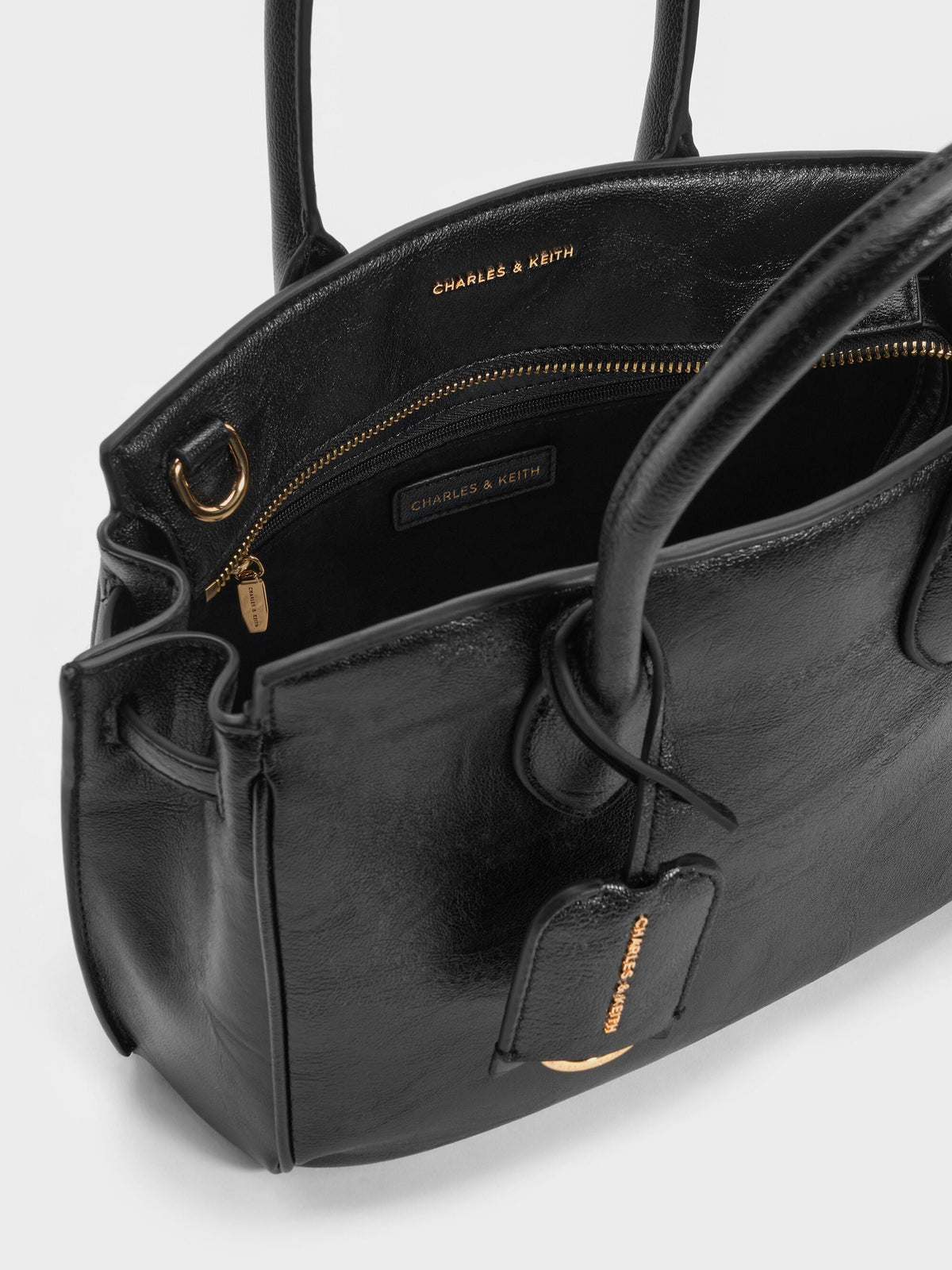 CHARLES & KEITH Special Offer / Ginevra Tote Bag - Black