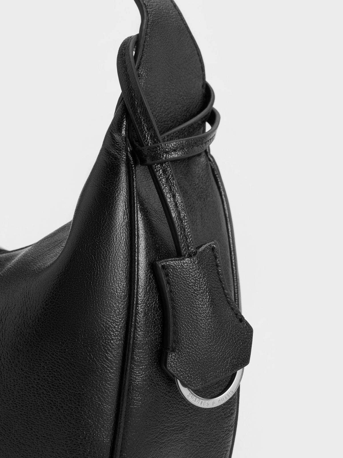 CHARLES & KEITH Value / Large Vega Hobo Bag - Noir