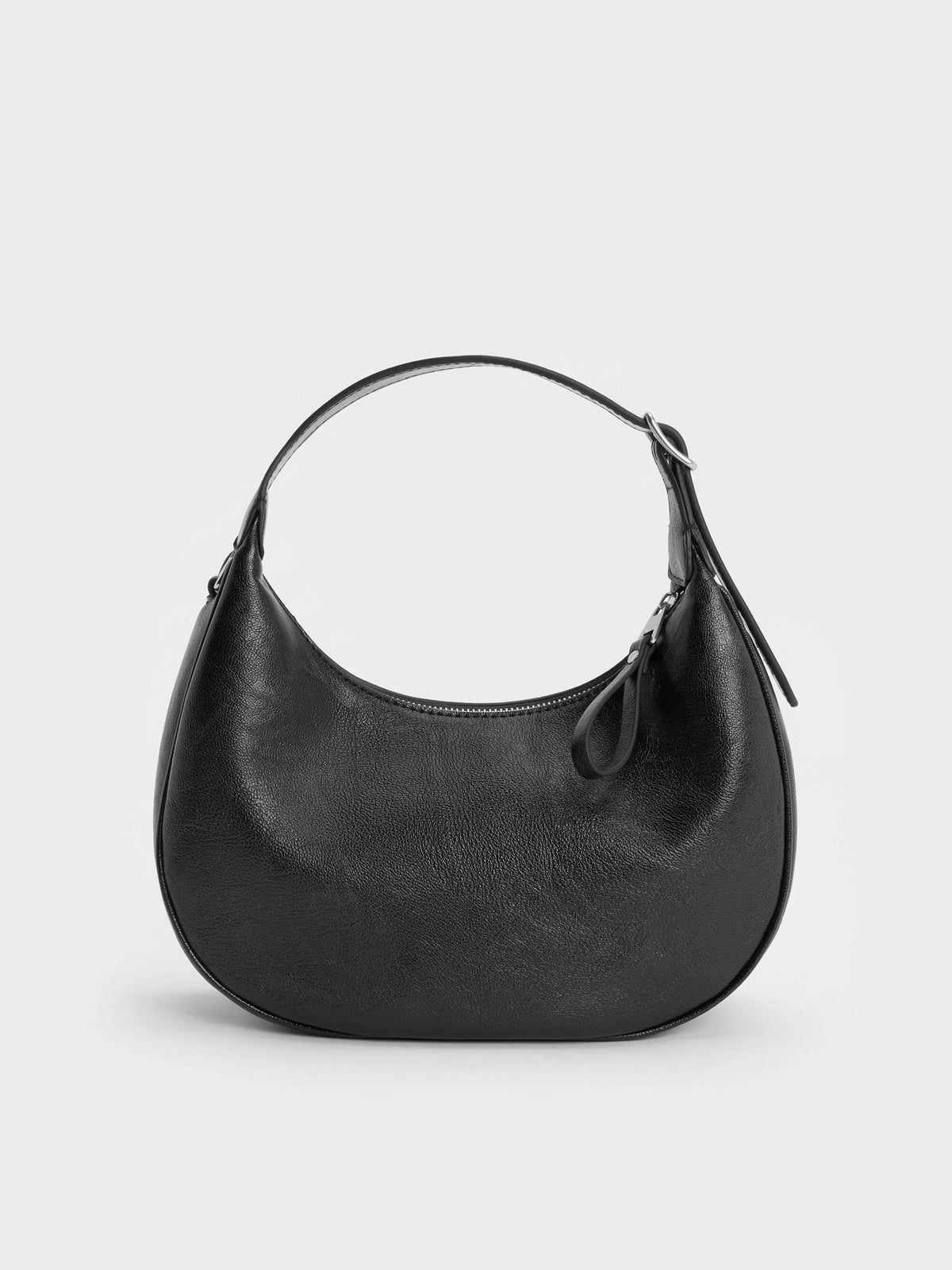 CHARLES & KEITH Top Pick / Vega Hobo Bag - Noir