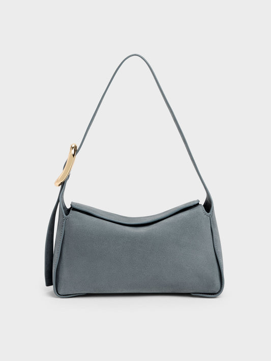 CHARLES & KEITH Deals / Aislin Shoulder Bag - Smoky Blue