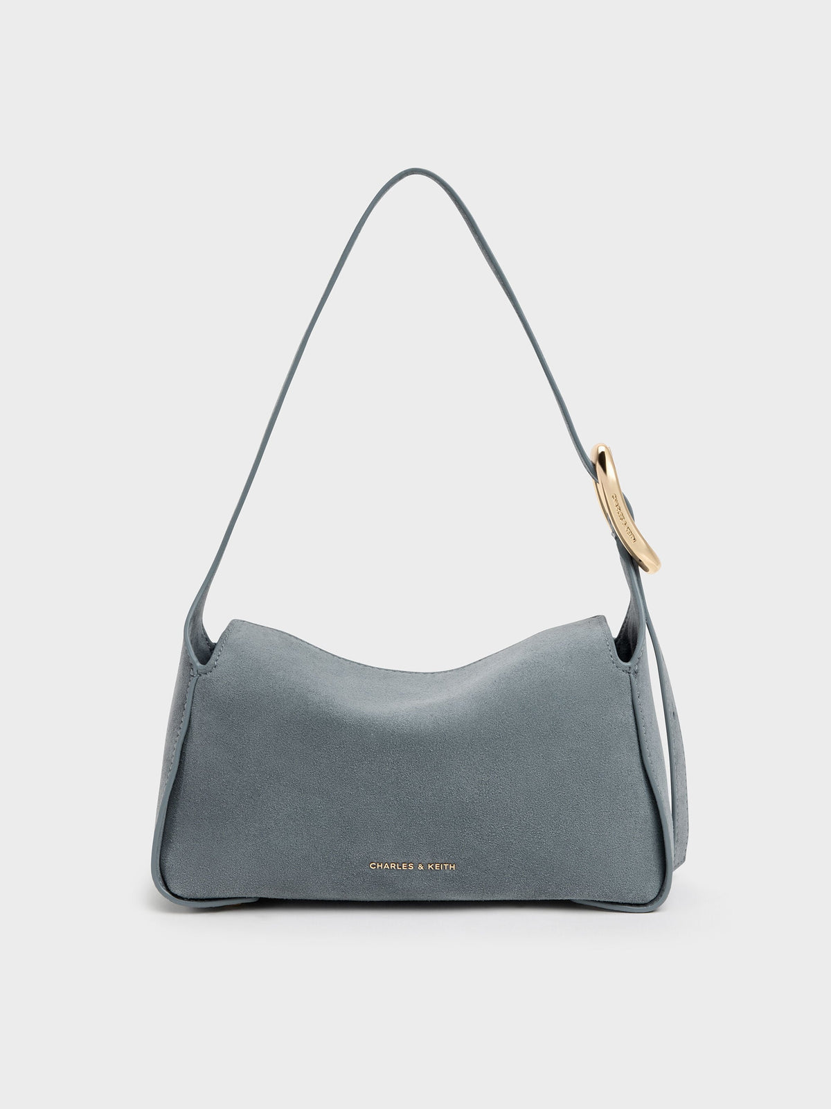 CHARLES & KEITH Deals / Aislin Shoulder Bag - Smoky Blue