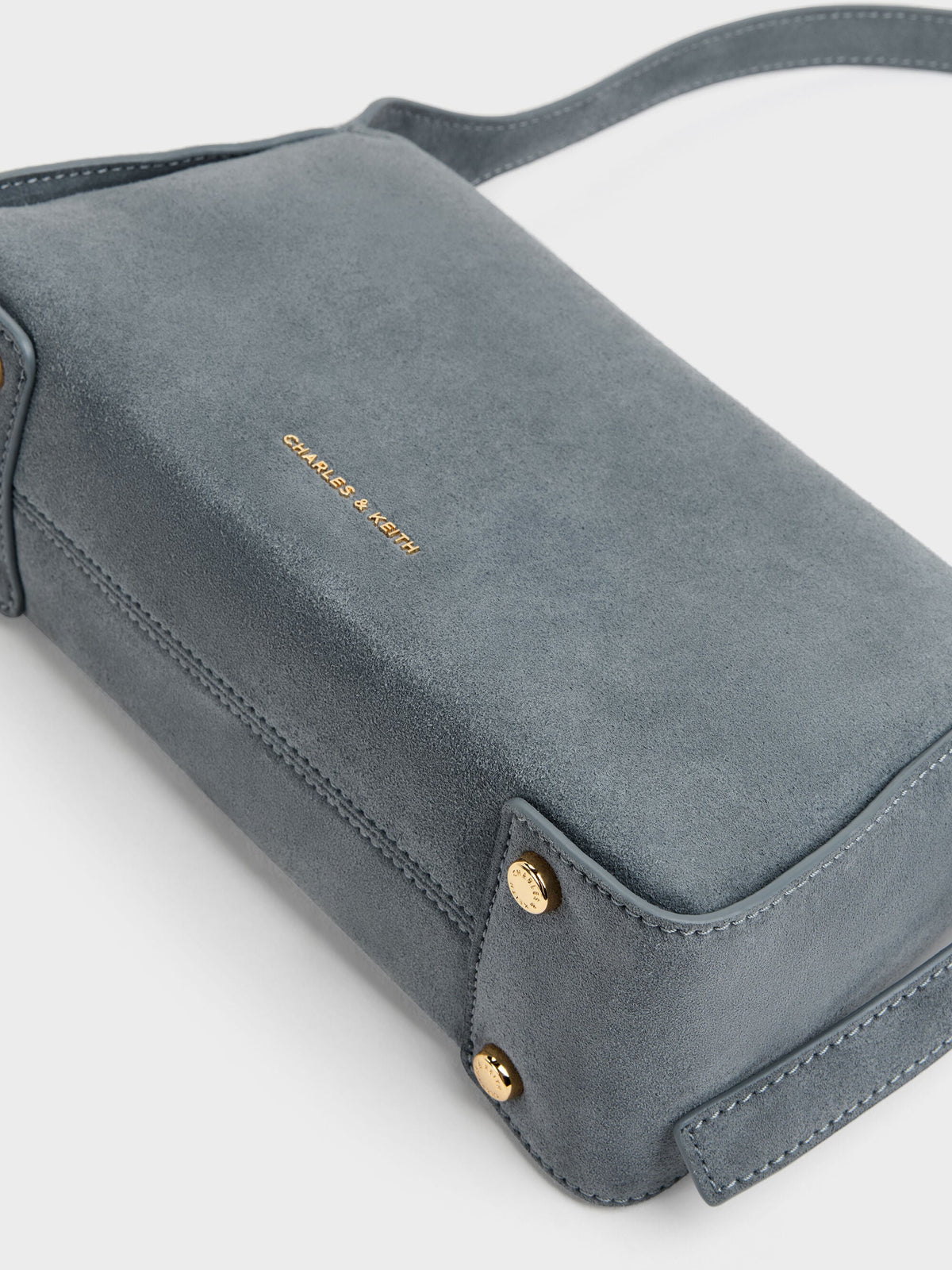 CHARLES & KEITH Deals / Aislin Shoulder Bag - Smoky Blue