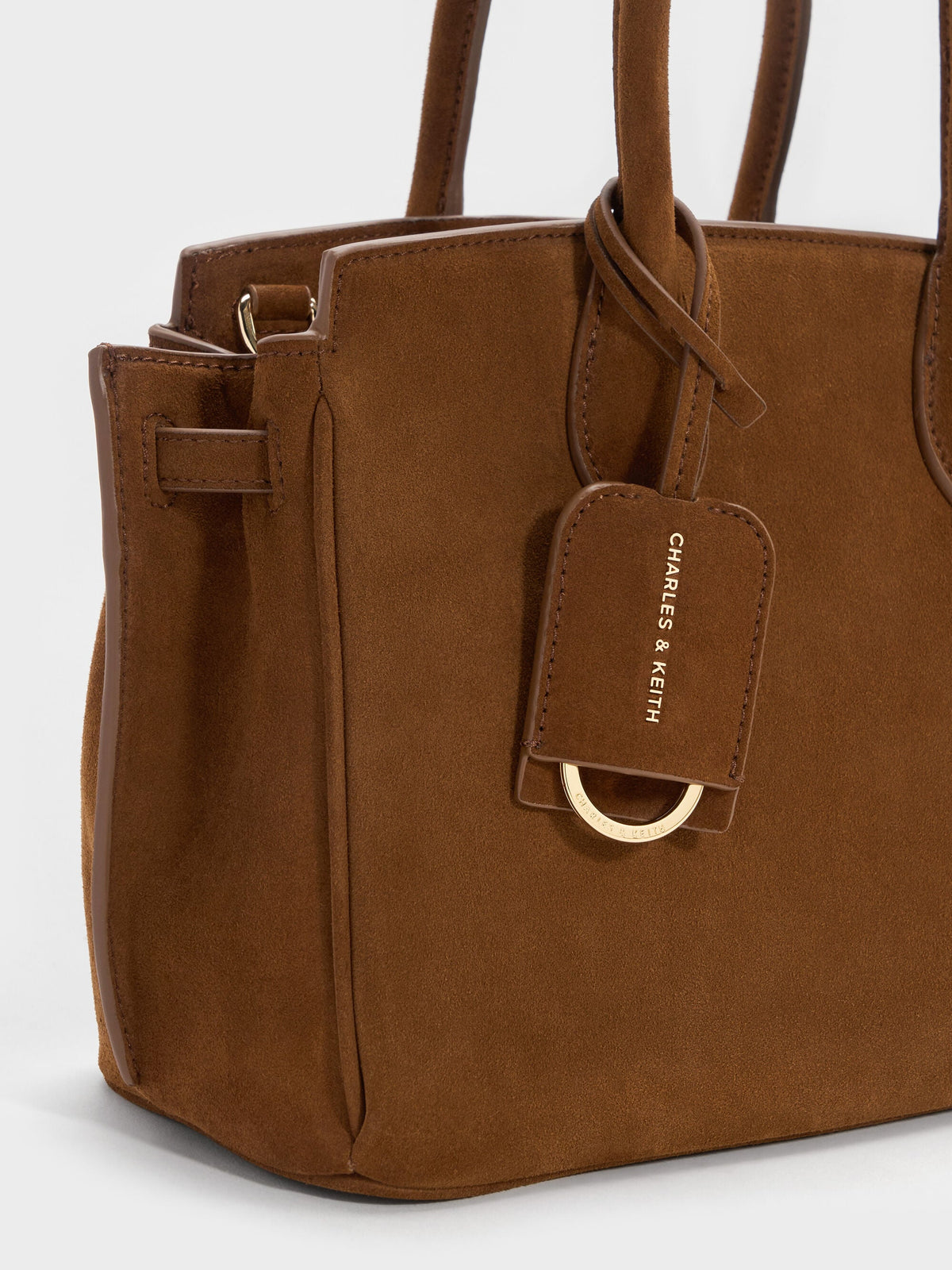 CHARLES & KEITH Popular / Ginevra Tote Bag - Pecan Brown