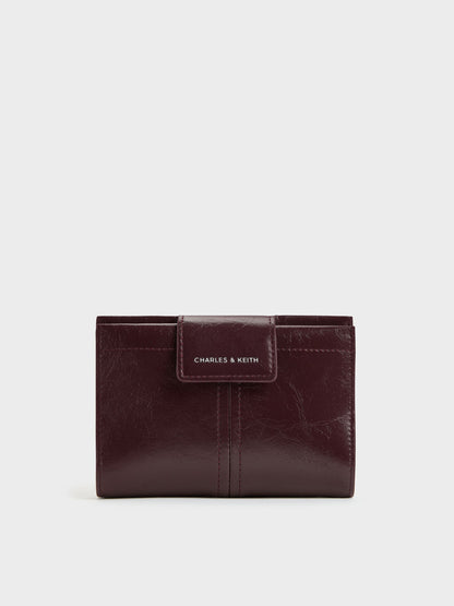 CHARLES & KEITH Exclusive / Noane Passport Holder - Wineberry Red