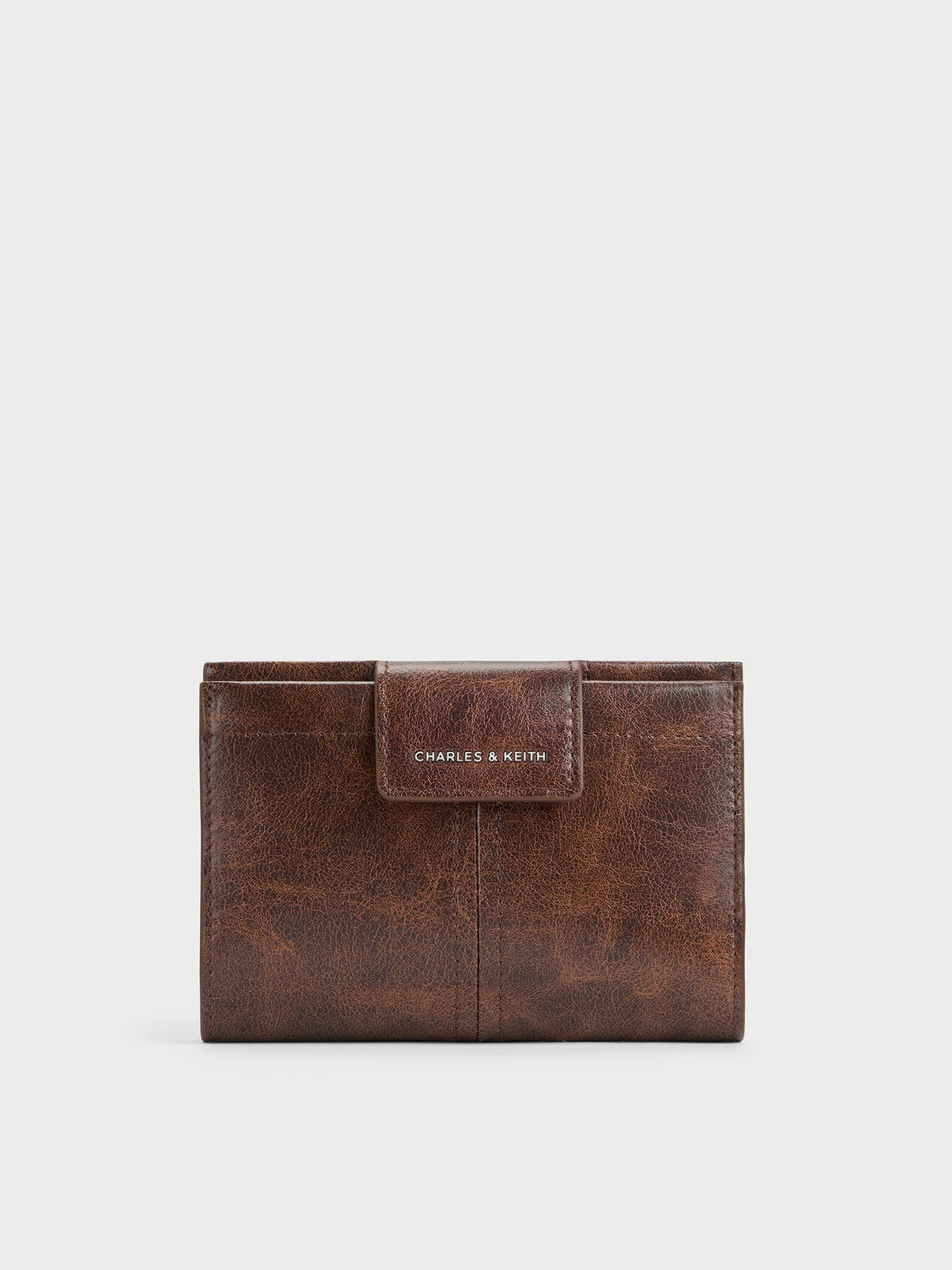 CHARLES & KEITH Customer Favorite / Noane Passport Holder - Distressed Coffee