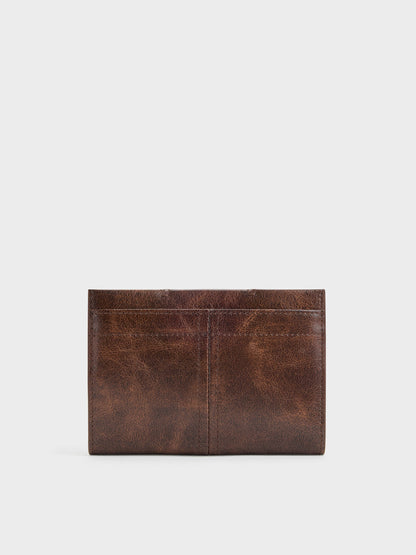 CHARLES & KEITH Customer Favorite / Noane Passport Holder - Distressed Coffee