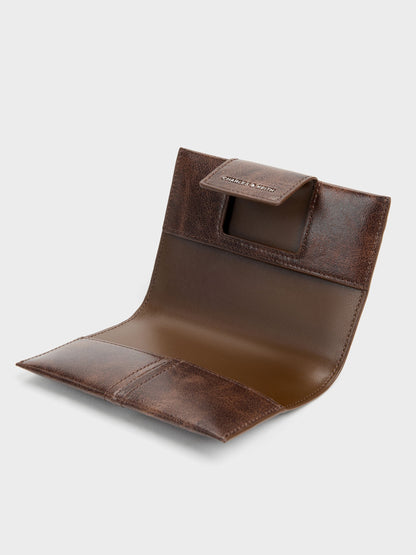 CHARLES & KEITH Customer Favorite / Noane Passport Holder - Distressed Coffee