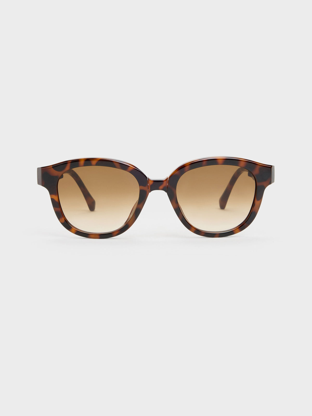 CHARLES & KEITH Best Price / Brea Round Sunglasses - T. Shell