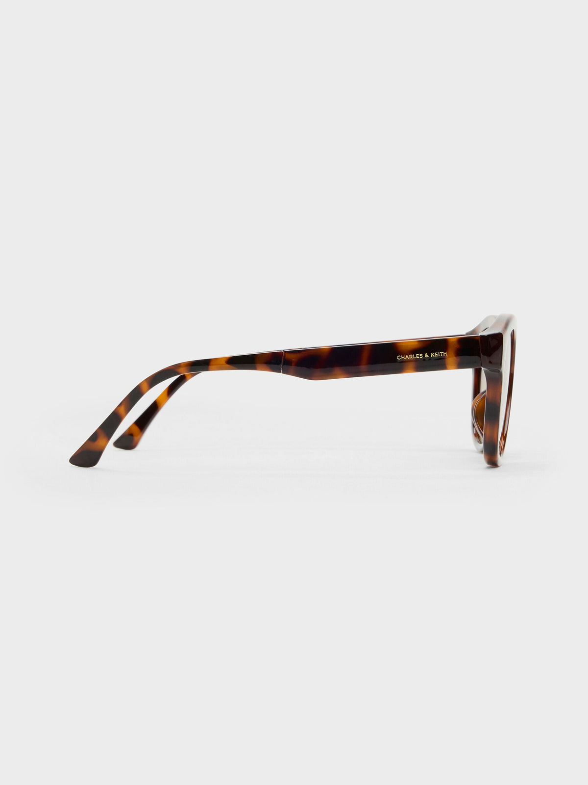 CHARLES & KEITH Best Price / Brea Round Sunglasses - T. Shell