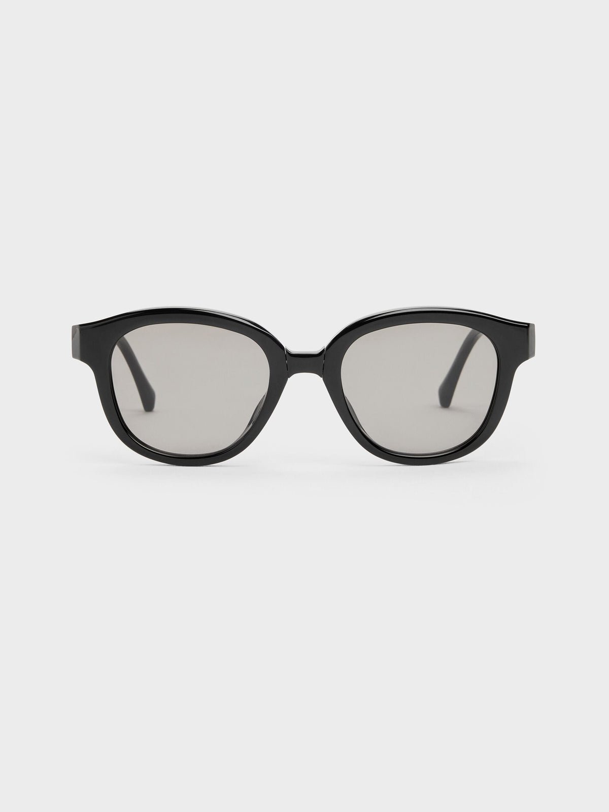 CHARLES & KEITH Top Pick / Brea Round Sunglasses - Black