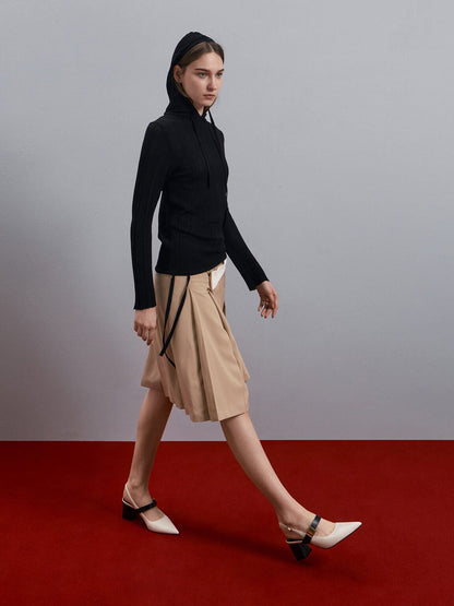 CHARLES & KEITH Popular / Yvette Mary Jane Slingback Pumps - Chalk