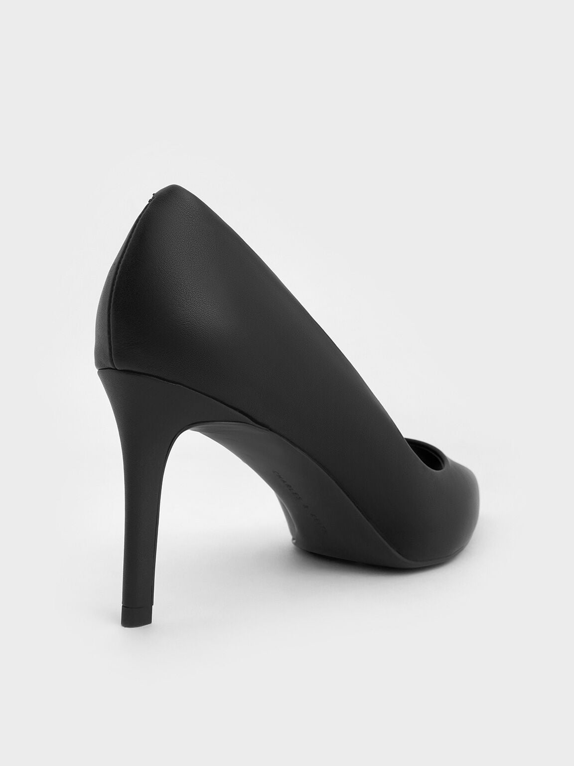 CHARLES & KEITH Customer Favorite / Emmy Pointed Stiletto Pumps - Black