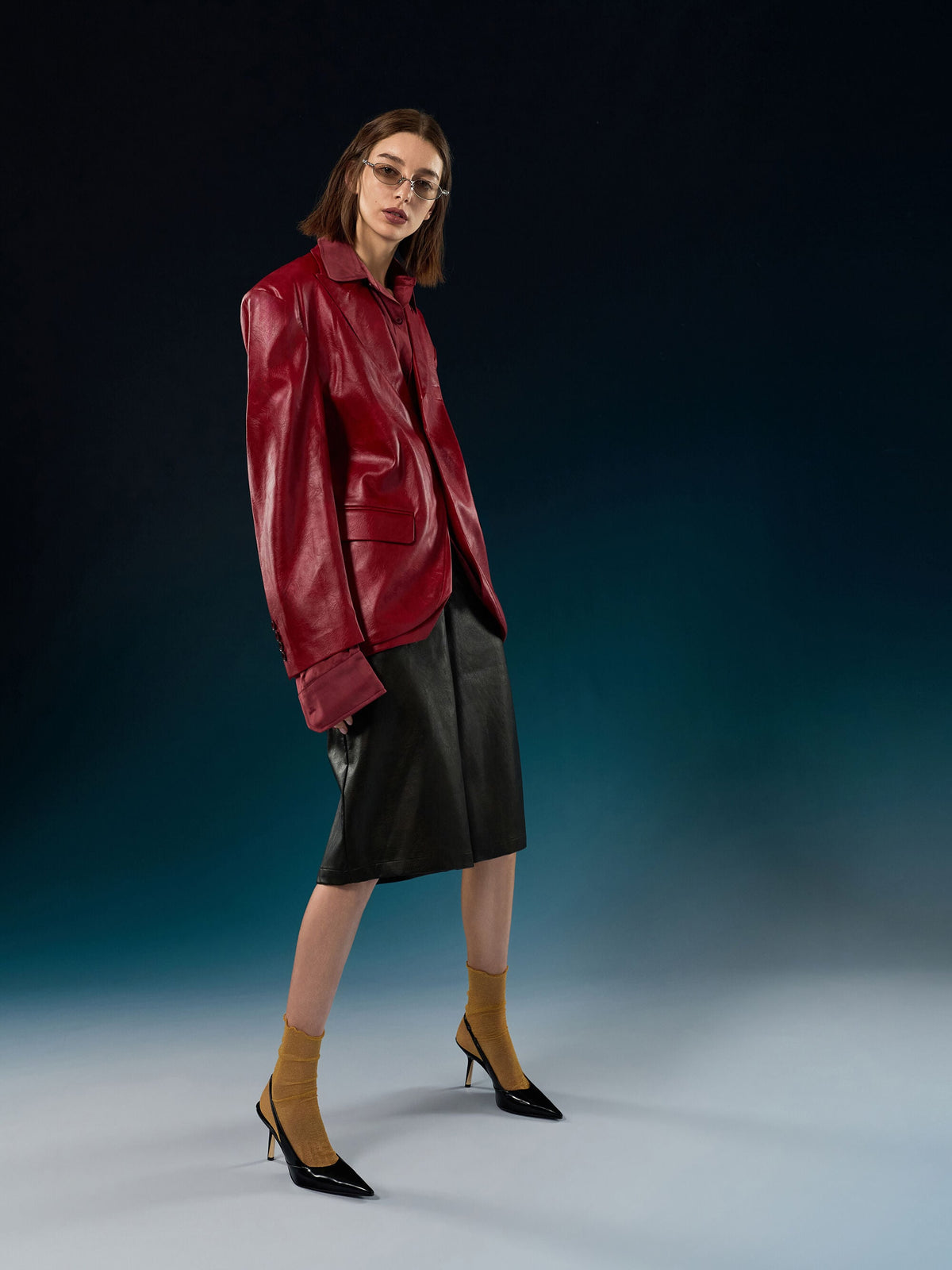 CHARLES & KEITH Trending / Taylen Slingback Pumps - Black Box