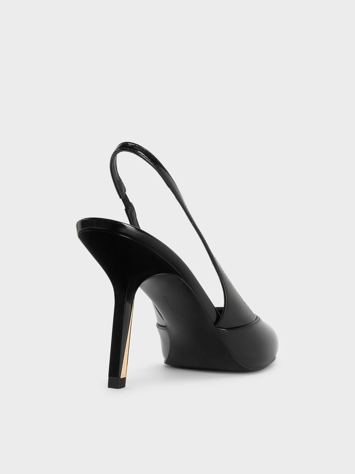 CHARLES & KEITH Trending / Taylen Slingback Pumps - Black Box