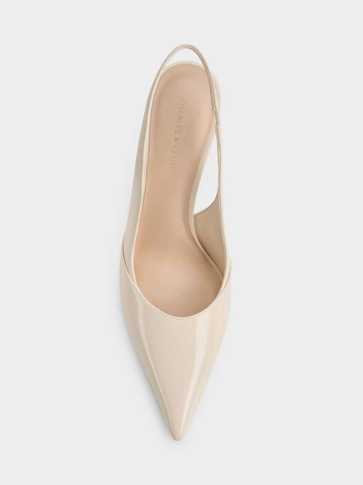 CHARLES & KEITH Value / Taylen Slingback Pumps - Beige