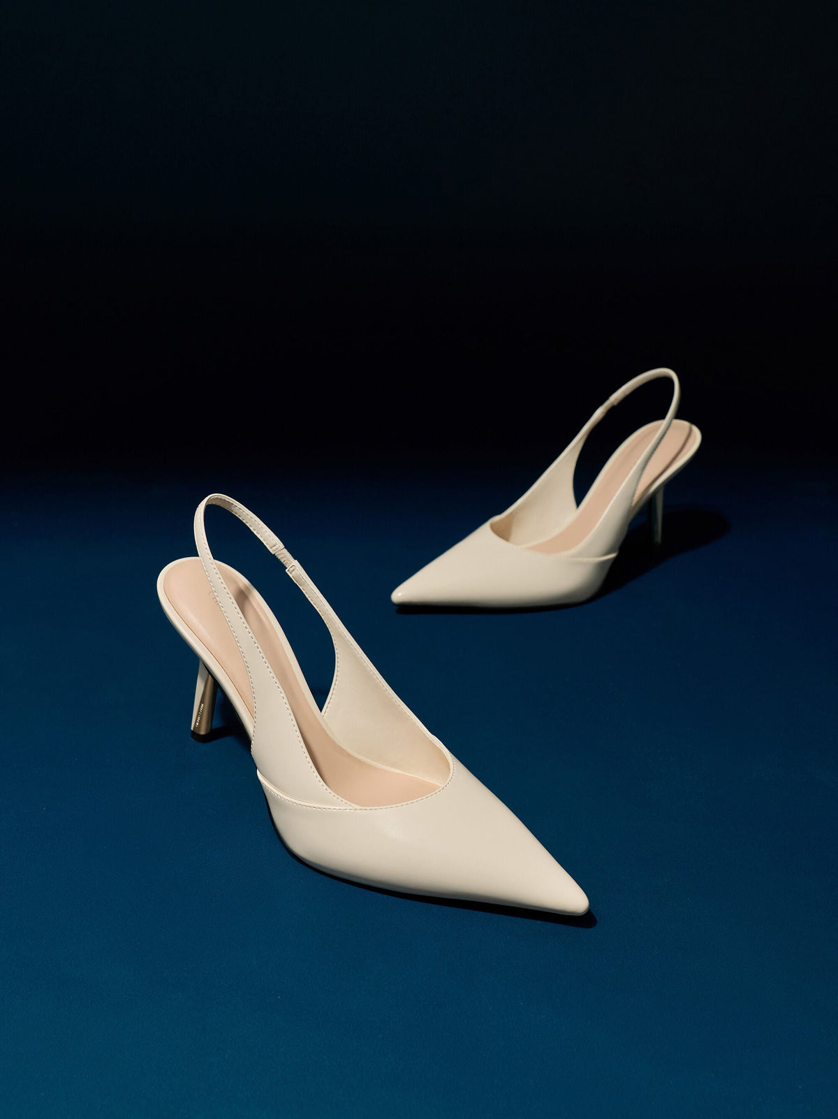 CHARLES & KEITH Value / Taylen Slingback Pumps - Beige