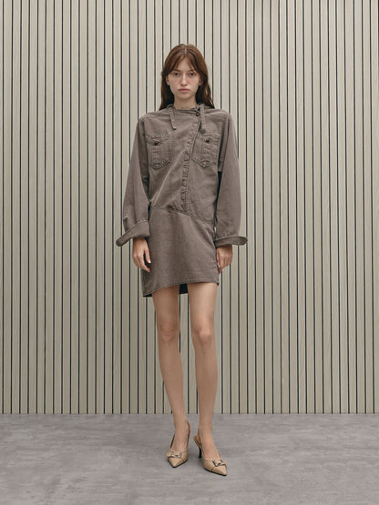 CHARLES & KEITH New / Anita Buckled Pointed Slingback Pumps - Taupe