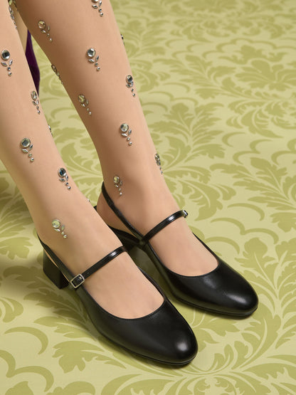 CHARLES & KEITH Best Price / Slingback Mary Jane Pumps - Black