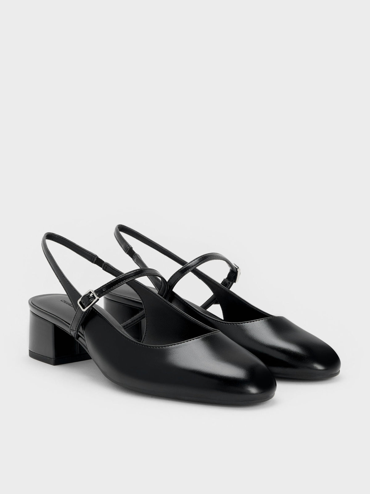 CHARLES & KEITH Best Price / Slingback Mary Jane Pumps - Black