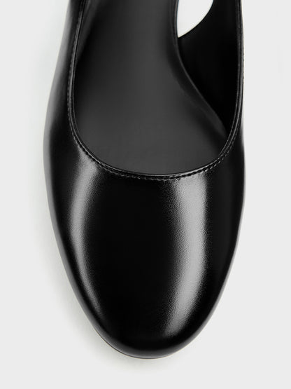 CHARLES & KEITH Best Price / Slingback Mary Jane Pumps - Black