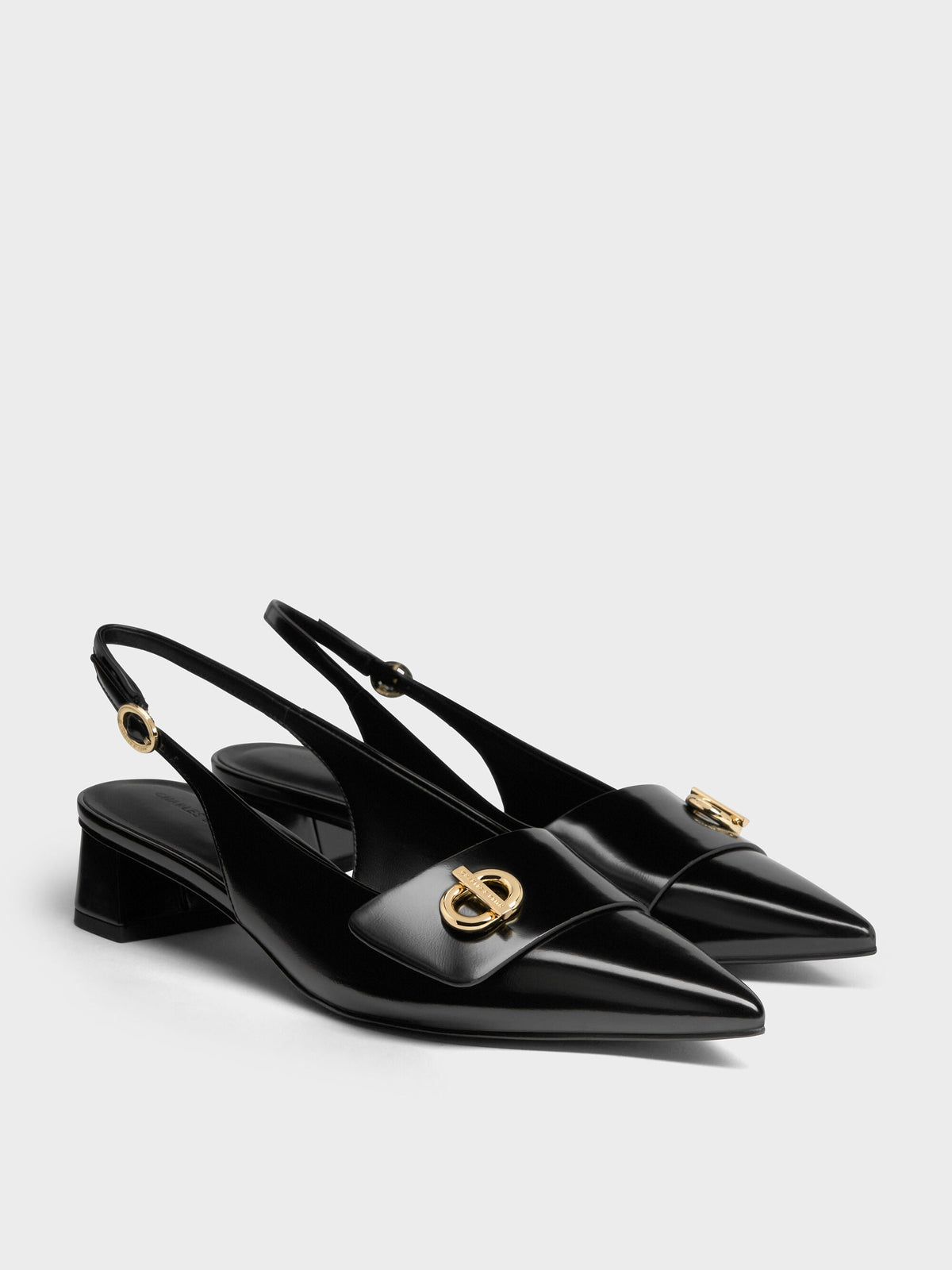 CHARLES & KEITH Featured / Marley Slingback Pumps - Black Box