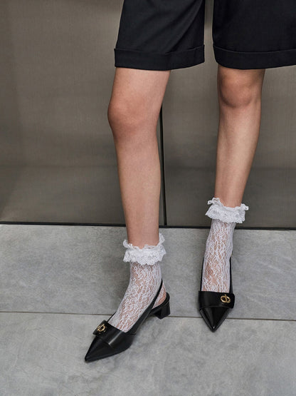 CHARLES & KEITH Featured / Marley Slingback Pumps - Black Box