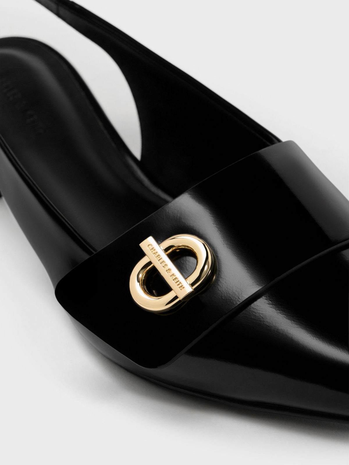 CHARLES & KEITH Featured / Marley Slingback Pumps - Black Box