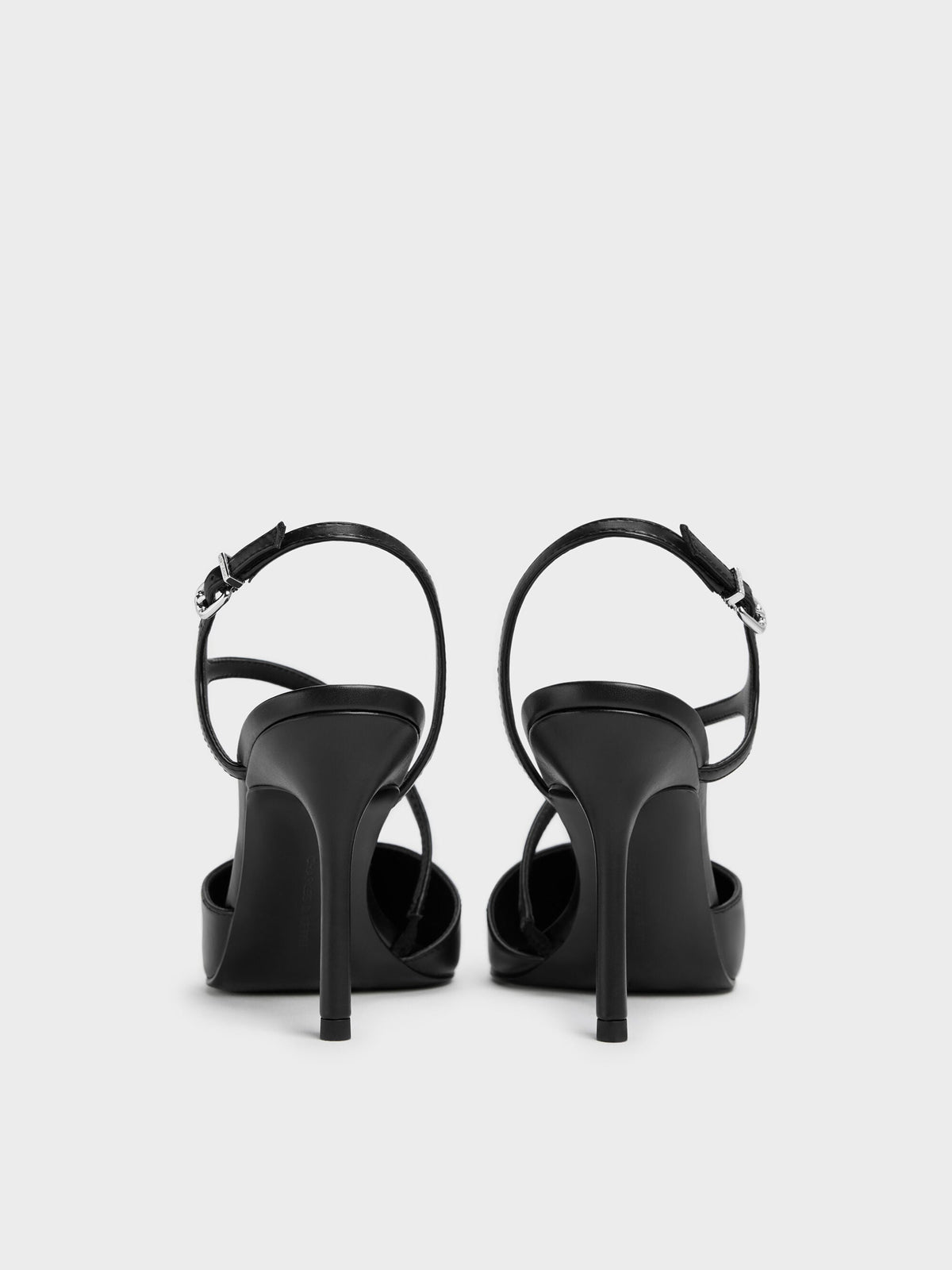 CHARLES & KEITH Value / Cordelia Pointed Slingback Pumps - Black