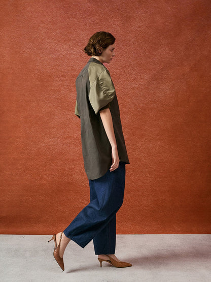 CHARLES & KEITH Top Pick / Ivette Woven Pointed Slingback Pumps - Brown