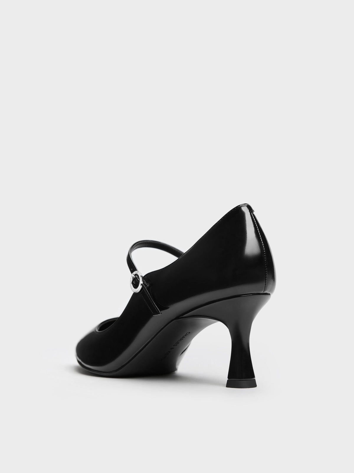 CHARLES & KEITH Trusted / Pointed Mary Jane Pumps - Black Box