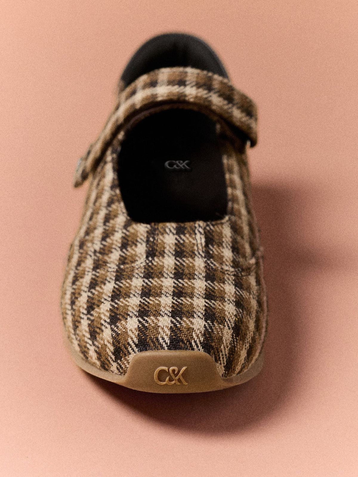 CHARLES & KEITH Signature / Jace Leather Checkered Mary Jane Sneakers - Multi