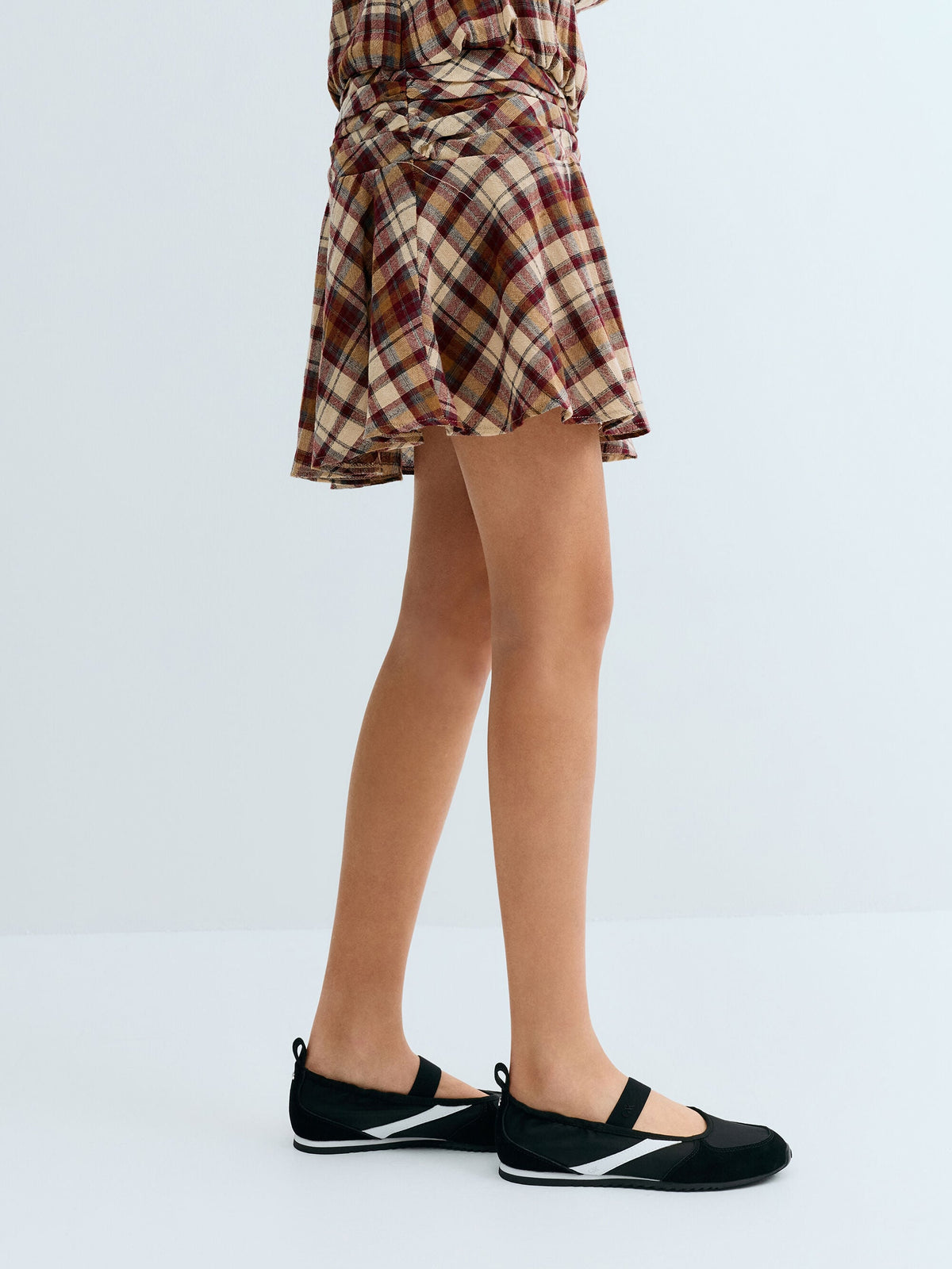 CHARLES & KEITH New / Jace Mary Jane Sneakers - Black Textured